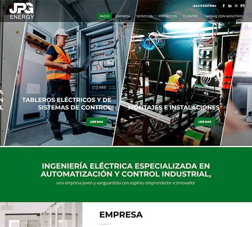 diseño web Jpg Energy