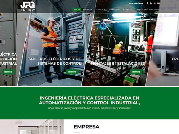 diseño web Jpg Energy